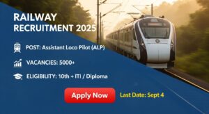 Indian Railway Jobs 2025: 5000+ అసిస్టెంట్ లోకో పైలట్ ఖాళీలు | RRB ALP రిక్రూట్మెంట్